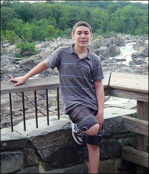 This 2009 photo shows Hadi Alshammaa, a U.S. citizen living in Syria.  His family in Toledo was concerned that Hadi, now 16, has been abducted by government security forces in Damascus, Syria.