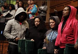  ... York City wore a hooded sweatshirt out of sympathy for Trayvon Martin