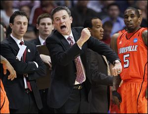 Louisville coach Rick Pitino knows the Cardinals-Wildcats rivalry well. He coached Kentucky for eight years and is in his 11th year as coach for Louisville. He led the Wildcats to a national title in 1996.