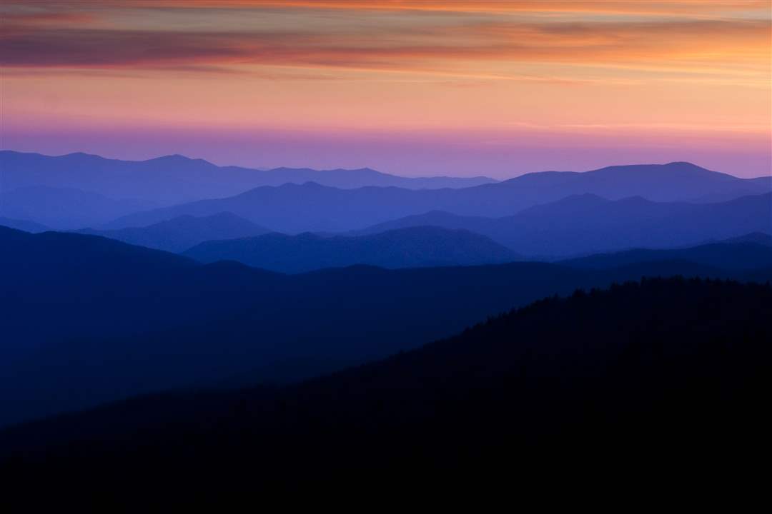 Smoky-Mountains-sunset-Clingman