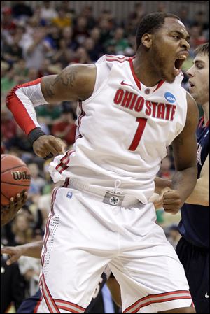 Ohio State's Deshaun Thomas emerged as a scoring threat for the Buckeyes in December's game against Kansas. The guard scored a season-high 19 points in the loss without center Jared Sullinger in the lineup.