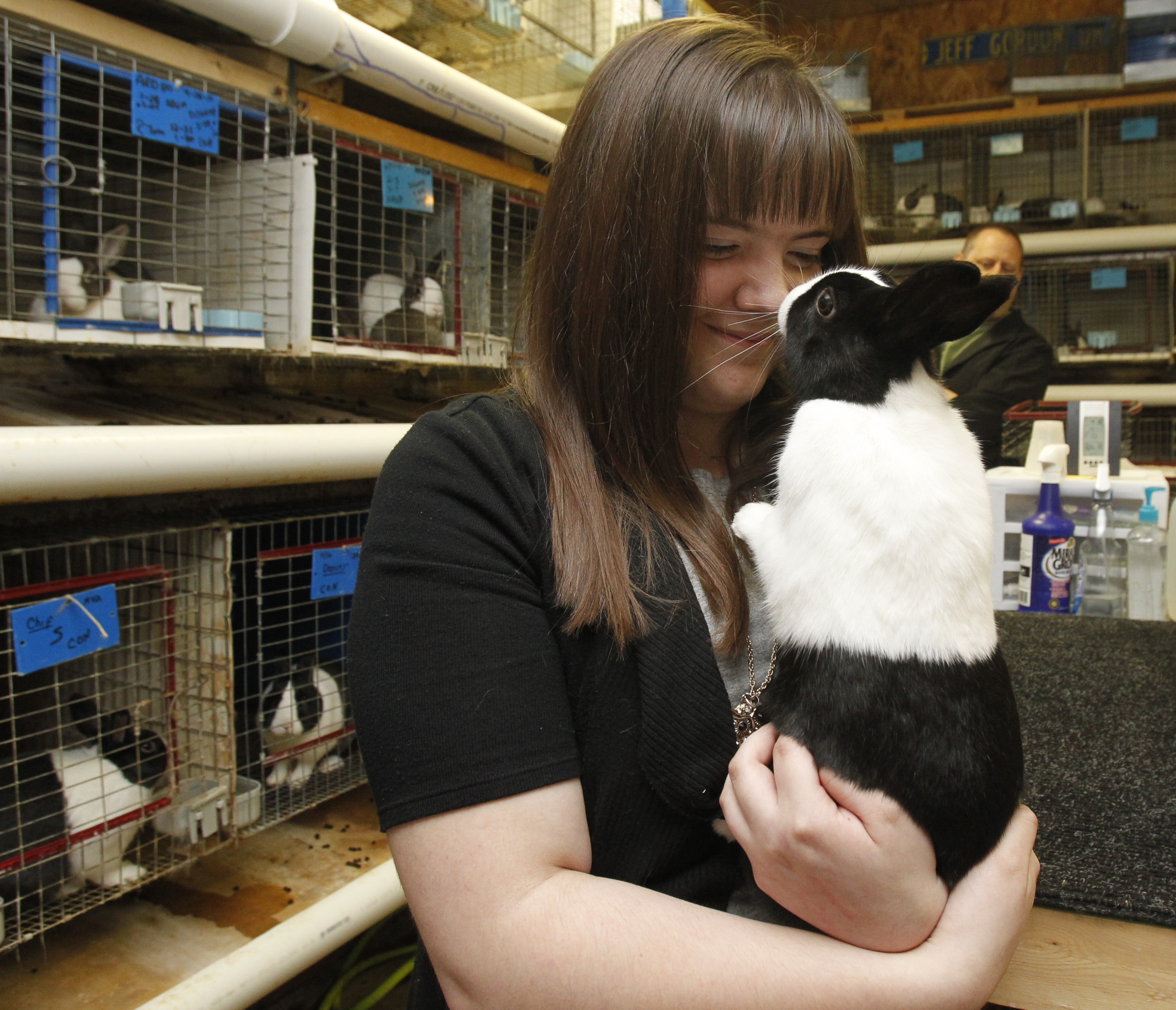 Teen named top competitor in national rabbit show The Blade