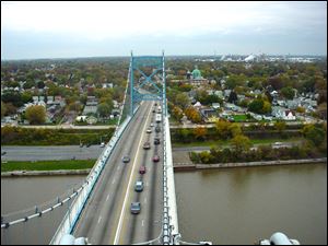 The 81-year-old structure over the Maumee River is to undergo a $50 million overhaul. It is the last suspension bridge on Ohio’s state highway network.