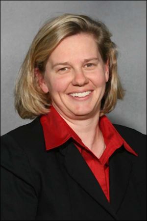 Jennifer Roos, the new women's basketball coach for Bowling Green State University.  