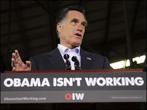 Romney blasts Obama, says recovery too weak - Toledo Blade