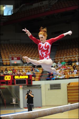 Ohio State junior Colleen Dean, a 2009 Northview graduate, is co-captain of the Ohio State gymnastics team this season. The Buckeyes will compete in their first NCAA Championship since 1990 Friday night with the national semifinals.