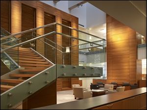 Health Care REIT corporate headquarters in Toledo, designed by Duket Architect Planners and Centerbrook Architects and Planners.