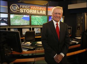 Stan Stachak is retiring after 30 years of forecasting the Toledo area's weather for WTVG-TV, Channel 13.