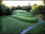  Art Weber's photo, 'Serpent Mound,' is from the exhibit 'The Ancient Ohio Landscape,' one of two shows opening Sunday at the National Center for Nature Photography at Secor Metropark.