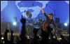  Eric Church and his band perform in front of a rowdy crowd at the Huntington Center Thursday night.
