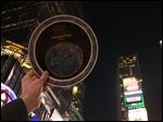  A screen shot showing New York City in a scene from ‘The City Dark.’