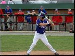  Nick Broyles, a new graduate of Bluffton College with a degree in math, will compete this summer for the Chicago Jets, an independent summer league team. 'I hope to play in front of enough scouts [for professional baseball] that I can catch their attention,' he says.