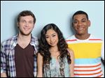  From lleft, Phillip Phillips, Jessica Sanchez and Josh Ledet. Ledet was let go from the show Thursday night.