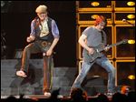  David Lee Roth, left, and Eddie Van Halen of the rock band Van Halen.