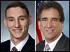  Ohio Treasurer Josh Mandel, left,  and U.S. Rep. Jim Renacci (R., Wadsworth).