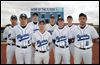  Lake is led by its eight seniors — front, from left, Jake Bandeen, Casey Conine, Ryan Kohlfoher, Corey Hotmer, and
back, from left, Jake Materni, Nathan Scanlan, Josh Tantari, and Thomas Nichols. The Flyers won the NBC title.