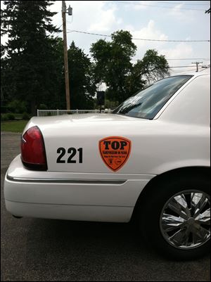 Orange Transportation on Patrol decals will be will be placed on the side of Black & White’s 100 vehicles.
