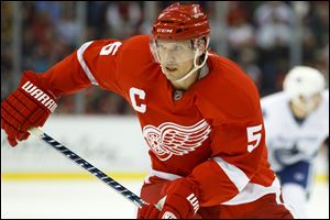 Detroit Red Wings' Nicklas Lidstrom.