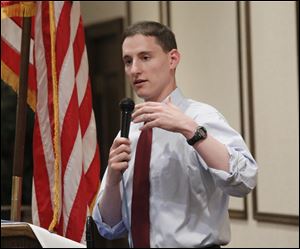 Josh Mandel says his opponent, U.S. Sen. Sherrod Brown, is out of sync with America.