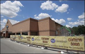 The expanded Kroger Marketplace store is to be finished in 2013, bringing its size to 133,000 square feet from the current 68,000 square feet.