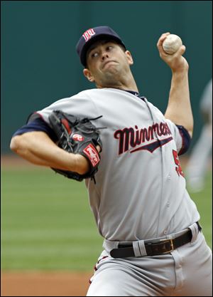 Minnesota Twins starting pitcher Scott Diamond. 