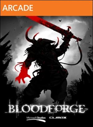 Bloodforge; Grade: *; Platform: Xbox 360; Genre: Action; Publisher: Microsoft; ESRB Rating: M for mature.