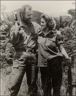 William Morgan, from Toledo, and his wife, Olga, in the mountains of Cuba, met as rebel fighters. He became a prominent commander but was executed. For years, his wife, now Olga Goodwin, has tried to bring his body back.