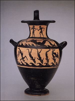The 20-inch-tall water jug has been on view at the Toledo Museum of Art since its purchase in 1982. The painting on it depicts the Greek tale of Dionysos, god of wine and drama. The museum will return it to Italy soon.