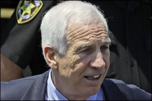 Jerry Sandusky is charged with 51 counts of sex abuse.  The 11 most serious charges each carry a sentence of up to 20 years.