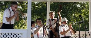 The Cake Walkin' Jass Band is a perennial summer concert favorite.