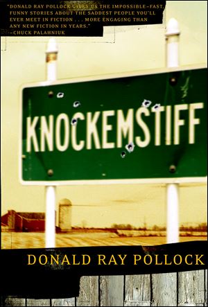 Donald Ray Pollock's first book 'Knockemstiff' published in 2008.