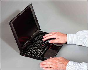 Repetitive hand motion, such as typing, can cause carpal tunnel.