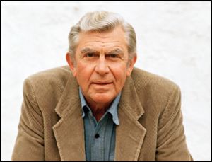 Actor Andy Griffith in Toluca Lake, Calif. Griffith, whose homespun mix of humor and wisdom made 