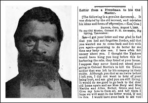 Jordan Anderson, freed  from a Tennessee plantation in 1864, spent his remaining 40 years in Dayton. His remarkable letter to his ex-master was  published shortly after the Civil War.