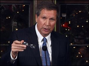 Ohio Gov. John Kasich has not done a great deal to endear himself to Ohio environmentalists and sportsmen and women. Yet he deserves credit for his new executive order that prohibits oil and gas companies from drilling through or beneath the parts of Lake Erie that are under Ohio's control.