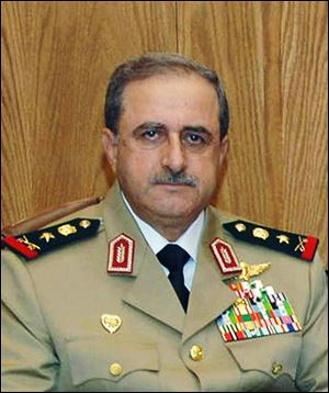 Syrian Defense Minister Gen. Dawoud Rajha in Damascus, Syria. Syria's state-run TV says the country's defense minister has been killed in a suicide blast in the capital.