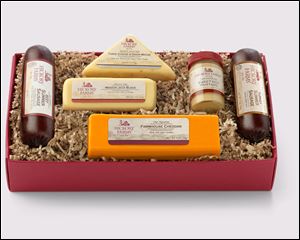 Hickory Farms Inc. food gift packages are a staple for the firm, which is moving its headquarters from Maumee to downtown Toledo.