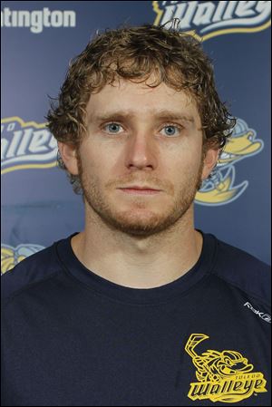 Toledo Walleye forward Kyle Rogers will be back for the 2012-13 season.