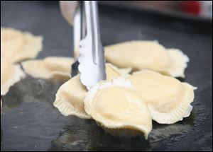 It takes patience, precision, and practice to make pierogi.