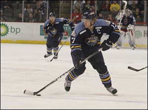 Toledo's Kyle Rogers set career highs in goals (20) and points (44) last season. He will return for a third season.