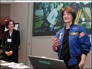 Astronaut Dr. Sally Ride talks in 2010 about her experiences in space.