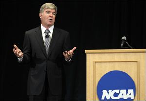 In detailing the Penn State punishment, NCAA President Mark Emmert called the Jerry Sandusky scandal case one involving 