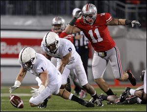 It was just last year that OSU and Penn State were paired as the two marquee programs in the Leaders Division. Now, while the games on Saturdays are trivial in comparison to the child sex-abuse scandal that rocked the nation, a new reality has emerged.