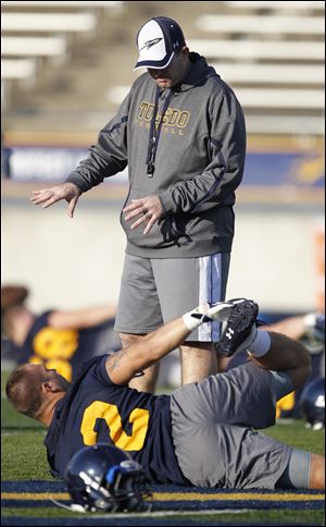 New University of Toledo defensive coordinator Tom Matukewicz made a daring career move this offseason when he accepted a job with Northern Illinois' bitter rival in the Mid-American Conference. 