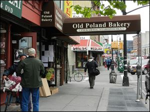 The streets of Little Poland, the heart of Brooklyn’s Greenpoint area, are filled with shops selling Polish meats and baked goods.