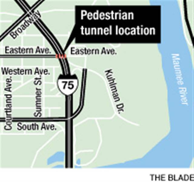 pedestrian-tunnel-map