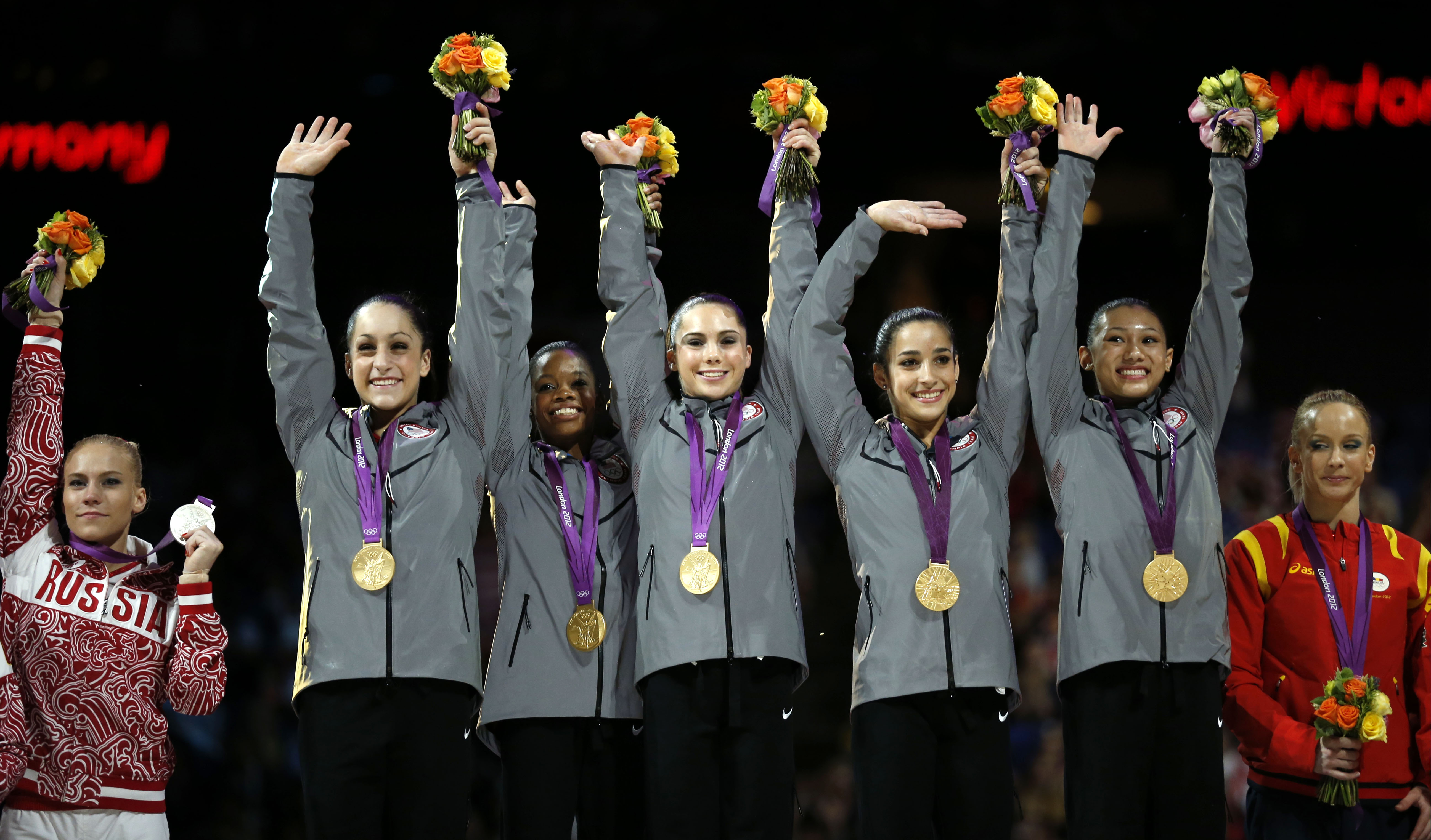 Golden Again U S Wins 1st Olympic Gymnastics Title Since 96 The Blade