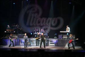 Chicago's show at Centennial Terrace Tuesday evening is sold out. Gates open at 6:30 p.m. and music starts at 8 p.m.