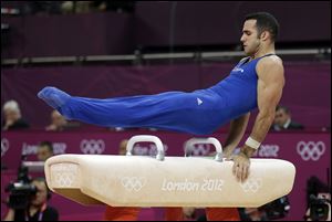 Danell Leyva became only the second U.S. man since 1984 to medal in the all-around.