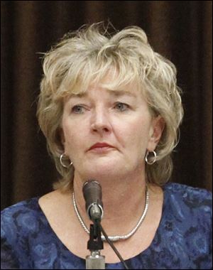 Board President Lisa Sobecki 